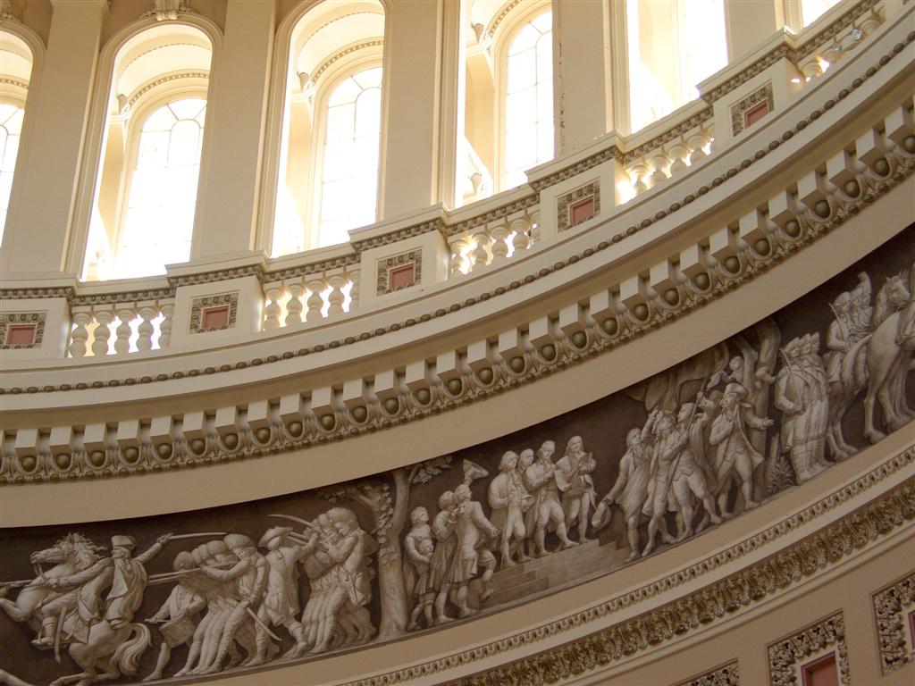 Capitol Rotunda Trompe L'Oeil painting