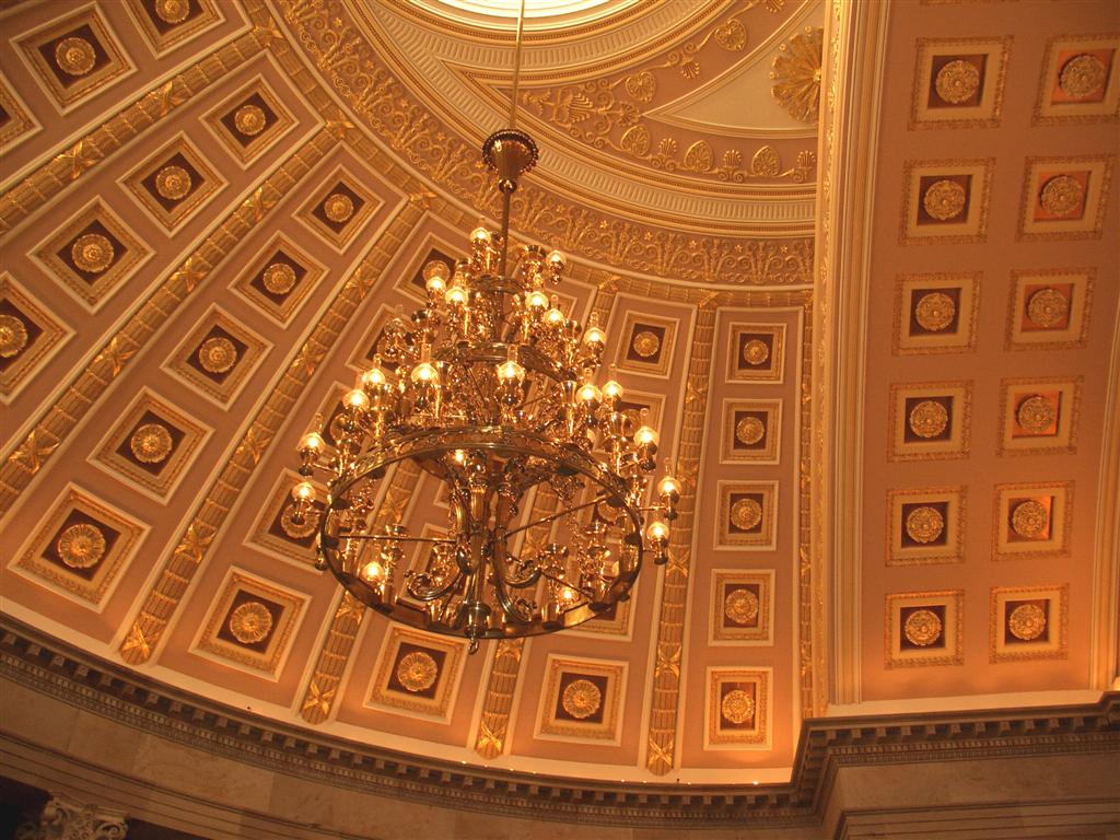 National Statuary Hall half-dome ceiling