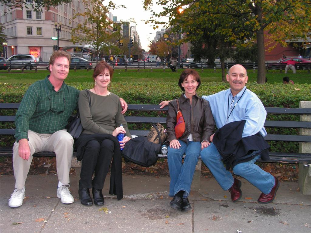Chris, Ann, Ann & Alberto at Dupont Circle