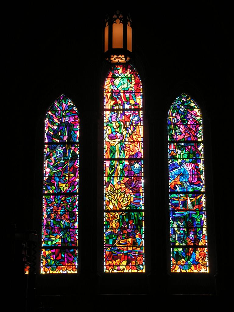 Washington National Cathedral stained glass windows